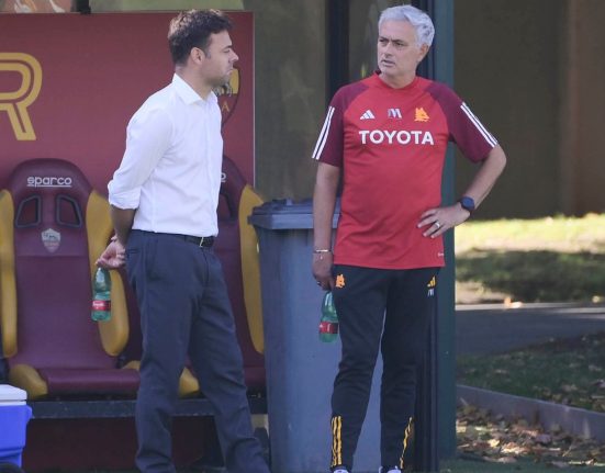 Pinto e Mourinho AS Roma sito web