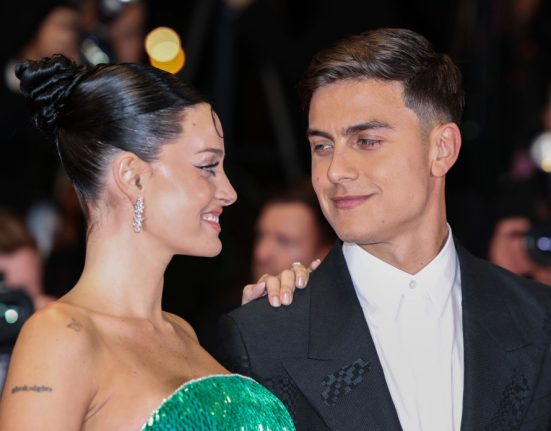 Paulo Dybala e Oriana Sabatini